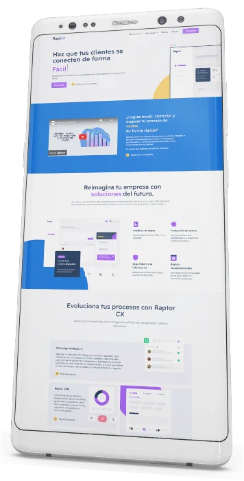 pagina web hecha en elementor